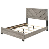 ACME Mari Light Gray Queen Bed Model BD04142Q